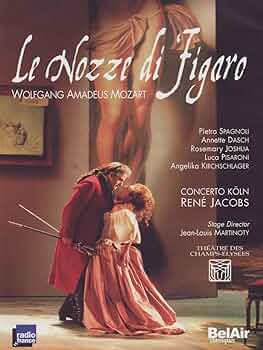 Mozart : Le Nozze di Figaro (Concerto Koln/ Rene Jacobs